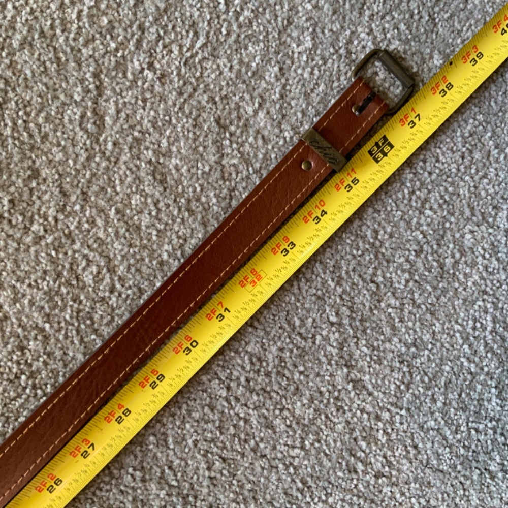 Chic - Brown Belt Metal Buckle and Belt Loop - Picture 4 of 7